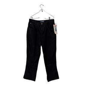 LA‎ Blues Vtg Jeans Women Size 16 Black Bootcut Rodeo Stretch Pocket Y2K 90s